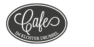 Das Unternehmenslogo des Cafes im Kloster Drubbel