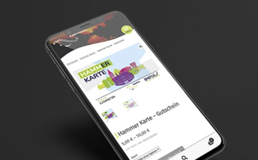 Onlineshop Hammer Karte kaufen